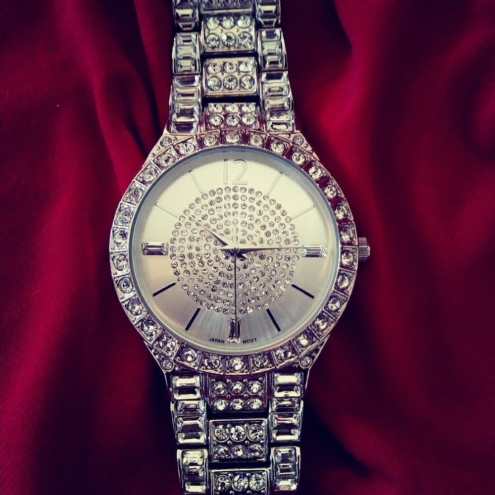 Rhinestone Crystal Wrist Watch. Brand NEW!